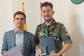 Dominik Jeffrey Rimaszauskas z Morąga laureatem ogólnopolskiego konkursu!-106029