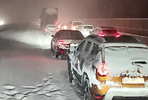 Po całonocnej walce udało się przywrócić ruch na ekspresowej siódemce!-106231