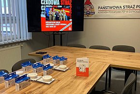 Ostróda: Bezpłatna czujka dymu i instruktaż w Komendzie Powiatowej PSP