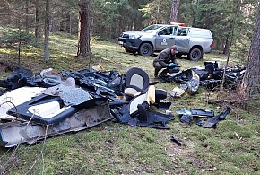 Ponad 2,5 mln zł kosztowało w zeszłym roku usuwanie śmieci z lasów regionu!