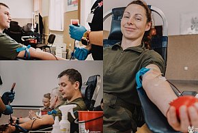 Terytorialsi z Warmii i Mazur z cennym darem! Ostatnia akcja w Morągu