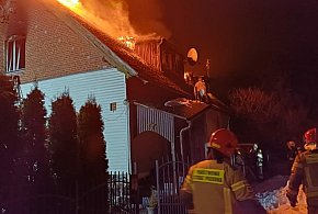 Tragiczny pożar w powiecie piskim. Nie żyje 65-letni mężczyzna