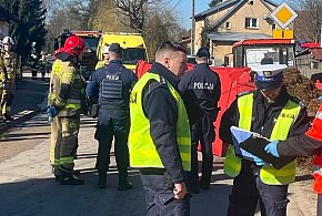 Ostrowin: 42-latek zginął na miejscu przygnieciony przez maszynę rolniczą