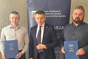 Hubert Küchmeister i Bogdan Chodań nagrodzeni za wyniki w produkcji mleka