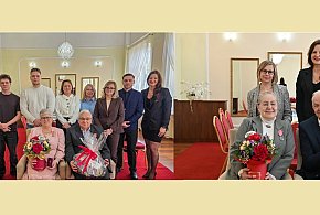 Państwo Klonowscy i Markuszewscy z Ostródy obchodzili 50-lecie małżeństwa