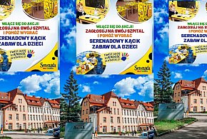 Zagłosuj i pomóż wygrać kącik zabaw dla Dzieci w Szpitalu w Ameryce!