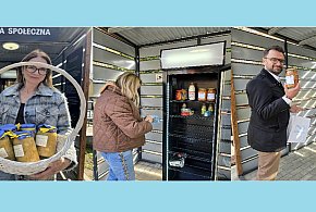 Ostróda: Lodówka społeczna już działa!