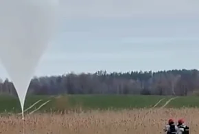 Atak balonów przemytniczych nad regionem warmińsko-mazurskim