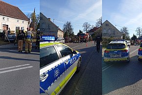 Pieszewo: Peugeot uderzył w dom! Kierowca w szpitalu!