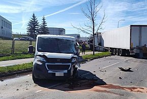Lubawa: Łańcuch zdarzeń na drodze - groźny wypadek, dwie osoby w szpitalu