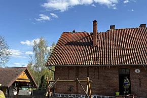 Gm. Ostróda: Pożar budynku wielorodzinnego w Jankowcu koło Rudna