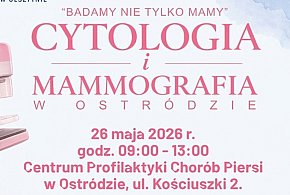 Ostróda: Bezpłatna cytologia i mammografia, konsultacje i pomiary już 26 maja
