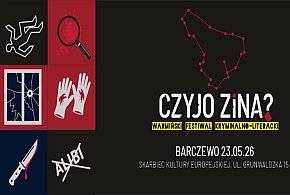 Zagadki kryminalne i spotkania z pisarzami na festiwalu w Barczewie