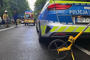 Zawady Małe: Poważny wypadek na DK16 Ostródą a Olsztynem. 2 osoby w szpitalu