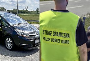 Ełk: Pościg za kurierem migrantów. W aucie przewoził sześć osób, dwie w bagażniku