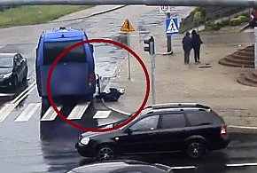 Olsztyn: 17-latek hulajnogą wjechał w busa na przejściu dla pieszych
