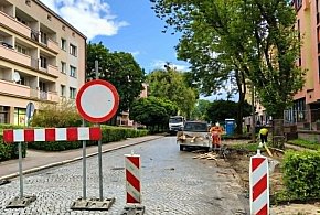 Ostróda: Ul. Grunwaldzka od dziś częściowo zamknięta dla ruchu kołowego