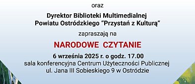 Narodowe czytanie w Bibliotece Multimedialnej Powiatu Ostródzkiego-152260