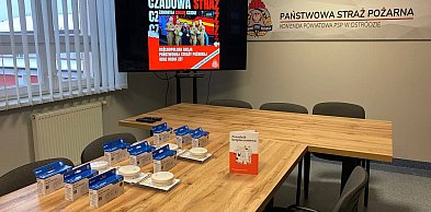 Ostróda: Bezpłatna czujka dymu i instruktaż w Komendzie Powiatowej PSP