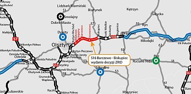 Rusza rozbudowa krajowej 16-stki Olsztyn Wschód - Biskupiec