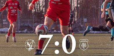 Grad bramek i pewna wygrana Sokoła Ostróda w Wojewódzkim Pucharze Polski