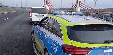 Pomylił zjazdy i jechał pod prąd na S5 pod Ostródą