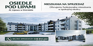 Osiedle pod Lipami w Ostródzie - funkcjonalne mieszkania i spokojna okolica