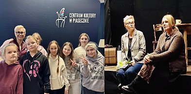 Mira Wójcik z nagrodą, grupa teatralna MAMTREMA z Łukty z wyróżnieniem na