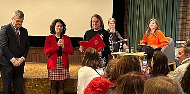 Promocja literatury z Warmii i Mazur w Brukseli