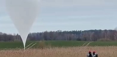 Atak balonów przemytniczych nad regionem warmińsko-mazurskim