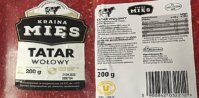 PILNE! Salmonella w tatarze sprzedawanym w znanej sieci! Uważajcie!