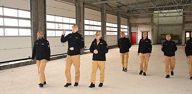 Zastępca Komendanta Głównego PSP wizytował budowę nowej siedziby KP PSP Ostróda