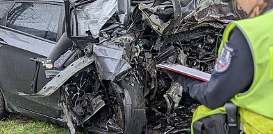 Skocze: Tragiczny poranek w powiecie gołdapskim. Nie żyje 27-letni kierowca