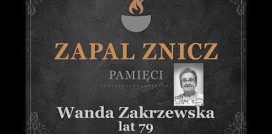 Ostróda: Odeszła Wanda Zakrzewska - wieloletnia pracownica Urzędu Miasta