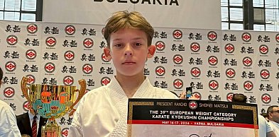 Jan Kajetanek z Ostródzkiego Klubu Kyokushin Karate Wicemistrzem Europy!