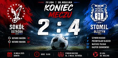Ostróda: Stomil za silny dla Sokoła. Emocjonujący mecz dla olsztynian