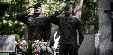 W Dniu Weterana pamiętali o poległych kolegach - P. Ciesielskim i B. Gibasie