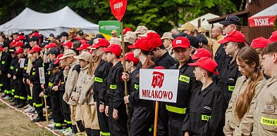 Dąbrówno: Ponad 500 członków MDP bierze udział w wydarzeniu "Na granicy powiatów"