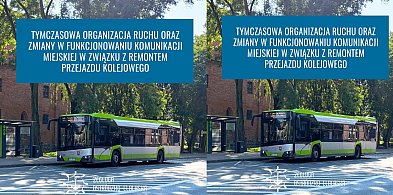 Ostróda: Zmiany w komunikacji w związku z zamknięciem przejazdu kolejowego-102982