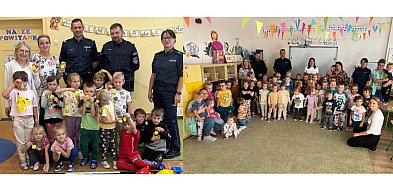 Policjanci z KPP Ostróda spotkali się z uczniami z Lipowa i przedszkolakami-103002