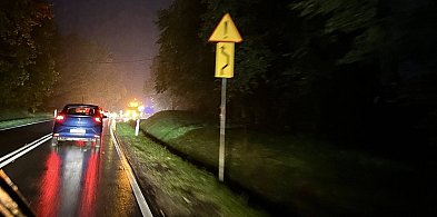 Ciężarówka w gm. Morąg i BMW w gm. Ostróda zakończyły jazdę w rowie...-103568