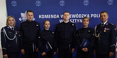 Czterech nowych policjantów zasili szeregi ostródzkiej komendy-104564