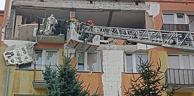 Zmarła 74-latka poszkodowana w wybuchu gazu w bloku w Braniewie-104733
