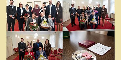 Ostróda: 50-lecie małżeństwa Państwa Lamcha, Seliwiorstow i Kwaśnica-104972