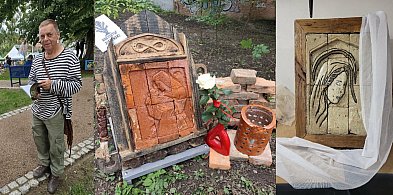 Ostródzki artysta Krzysztof Zieliński w rozmowie o życiu, rzeźbieniu w cegle i-104978