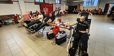 Ostróda: Ponad 21 litrów krwi oddano dziś podczas akcji krwiodawstwa-105099