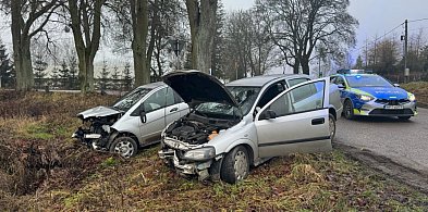 Gm. Morąg: Groźny wypadek w Antoniewie. 1 osoba trafiła do szpitala-106026