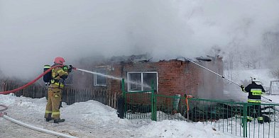 Strużyna: Pożar domu w gminie Morąg