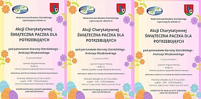 Pow. Ostródzki: Ruszyła Świąteczna Paczka dla Potrzebujących – Wielkanoc 2026