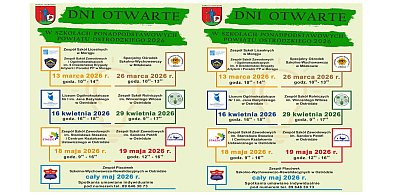 Dni otwarte w szkołach ponadpodstawowych Powiatu Ostródzkiego 2026